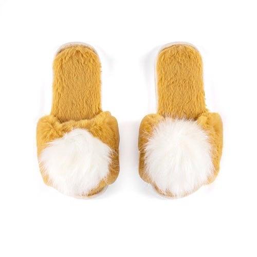 Carina Pom Pom Slipper - Alden+Rose LLC