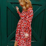 Moana Flows Floral Dress - Alden+Rose LLC