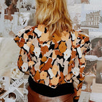 Romilly Floral Puff Sleeve Cardigan - Alden+Rose LLC