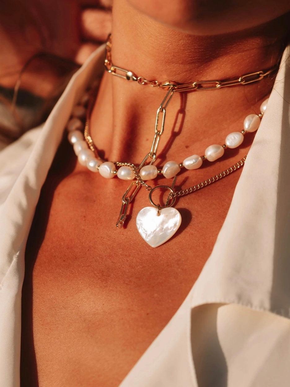 Hallie Pearl Necklace - Alden+Rose LLC
