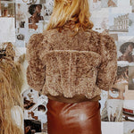 Sylvia’s Fur Jacket - Alden+Rose LLC