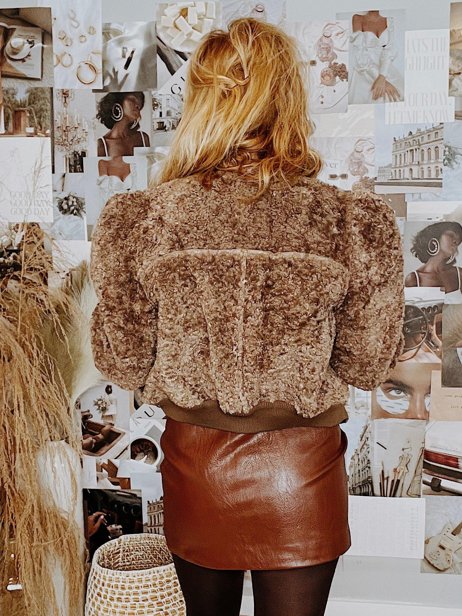 Sylvia’s Fur Jacket - Alden+Rose LLC
