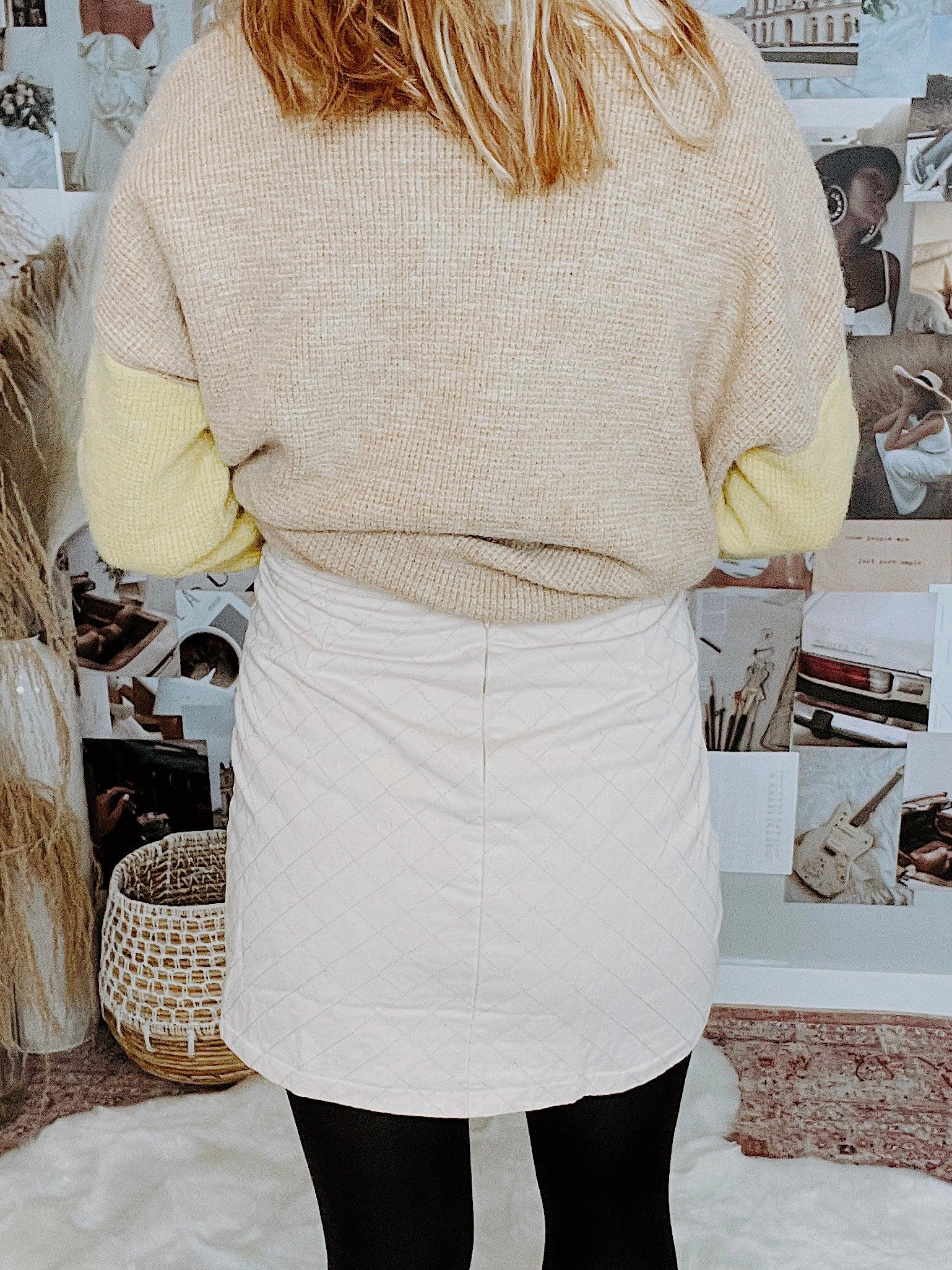 Colt's Quilted Skirt - Alden+Rose LLC