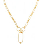Zoe Lion Medallion Lariat - Alden+Rose LLC