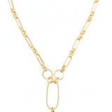 Zoe Lion Medallion Lariat - Alden+Rose LLC
