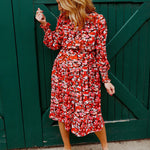 Moana Flows Floral Dress - Alden+Rose LLC