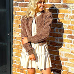 Sylvia’s Fur Jacket - Alden+Rose LLC