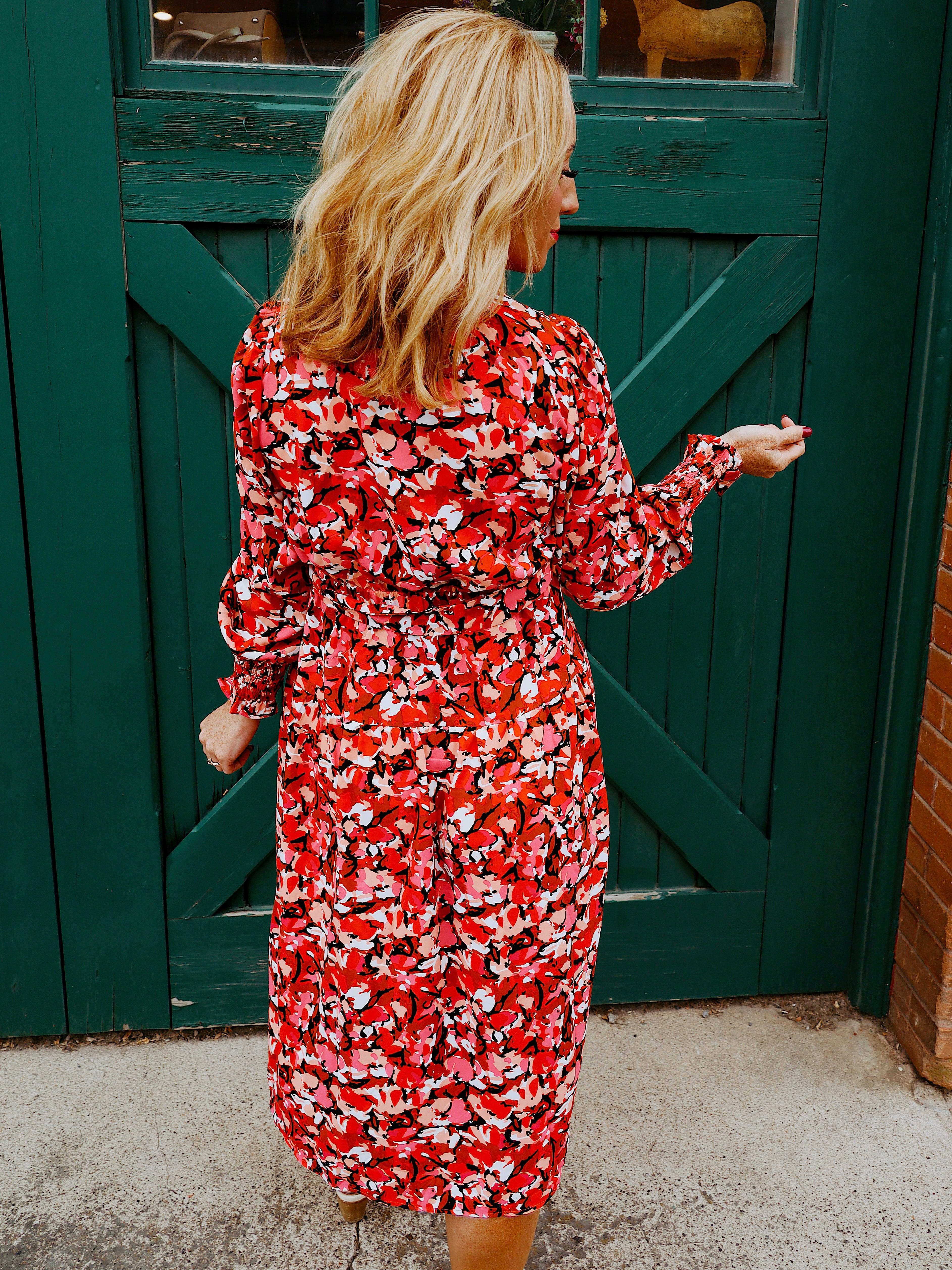 Moana Flows Floral Dress - Alden+Rose LLC