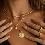 Paige Evil Eye Necklace - Alden+Rose LLC