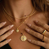 Paige Evil Eye Necklace - Alden+Rose LLC