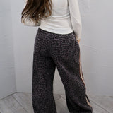 Lucille Leopard Knit Pants