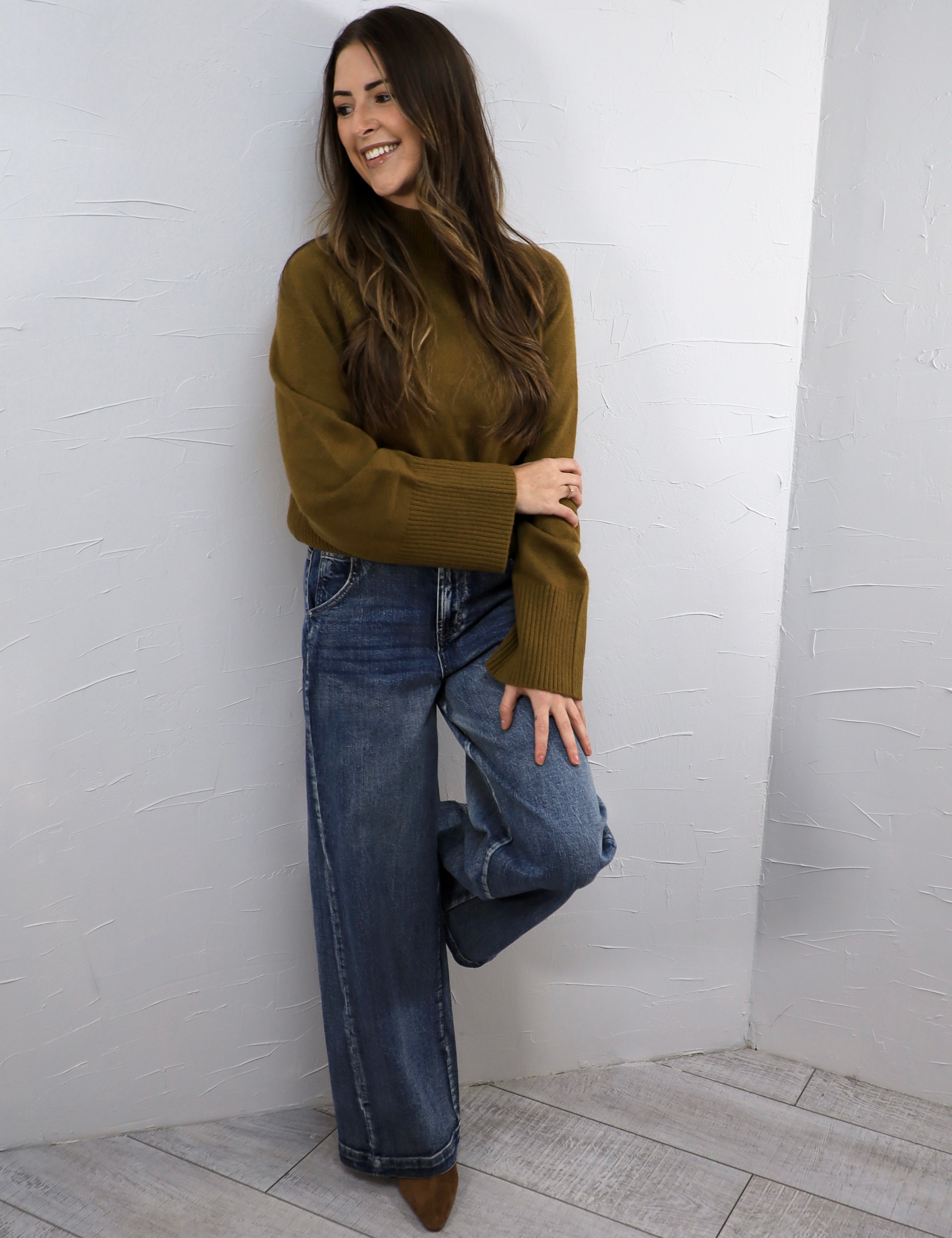 Marine Relaxed Barrel Denim