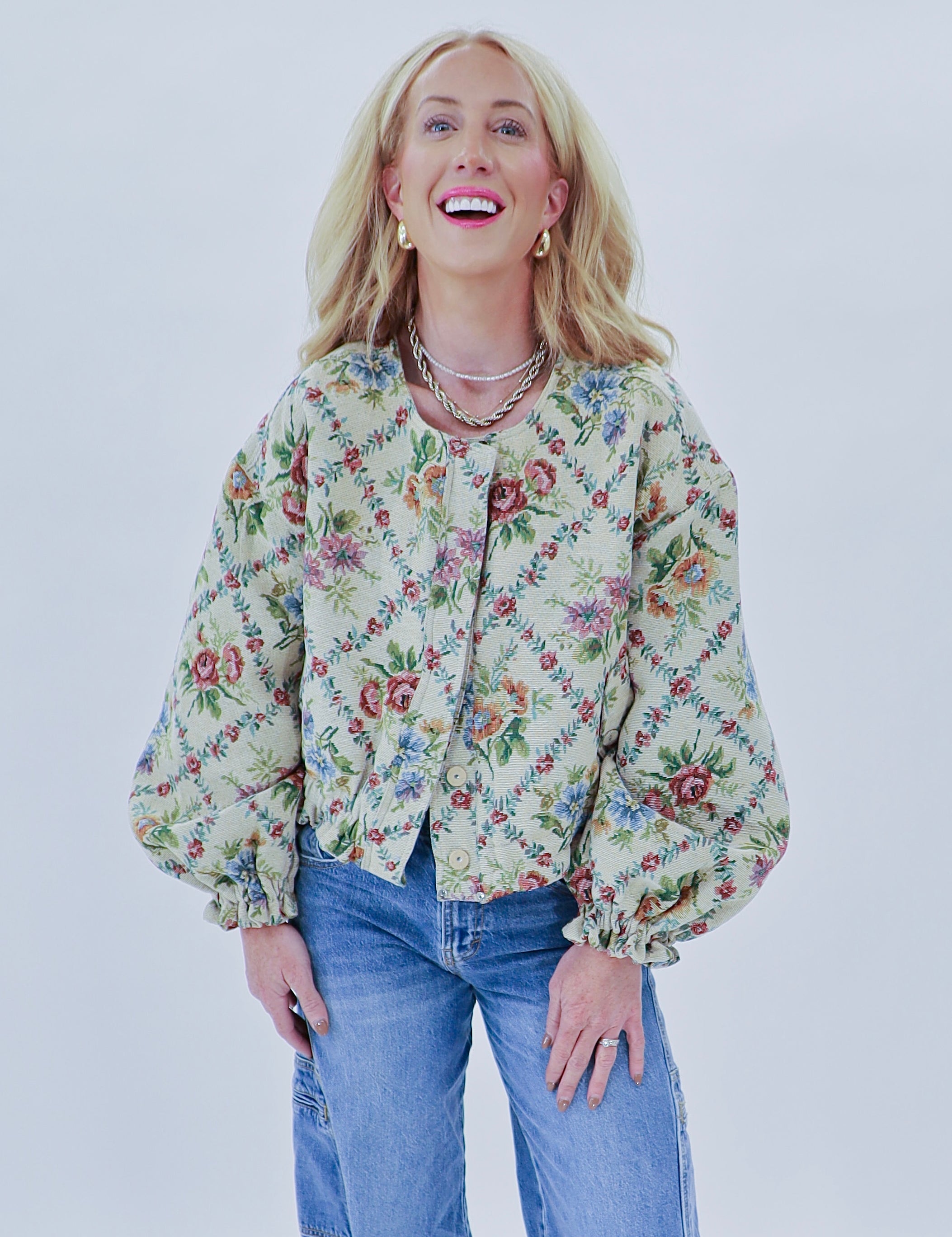 Quilted In Love Bomber Jacket