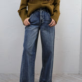 Marine Relaxed Barrel Denim