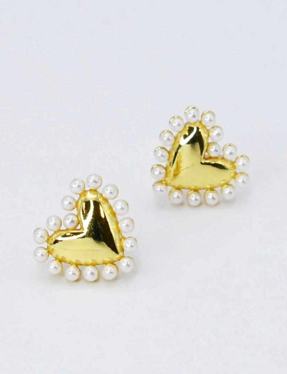 In Love Stud Earring
