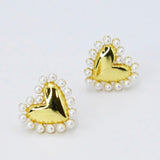 In Love Stud Earring