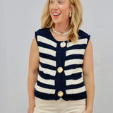 Jamie Striped Vest