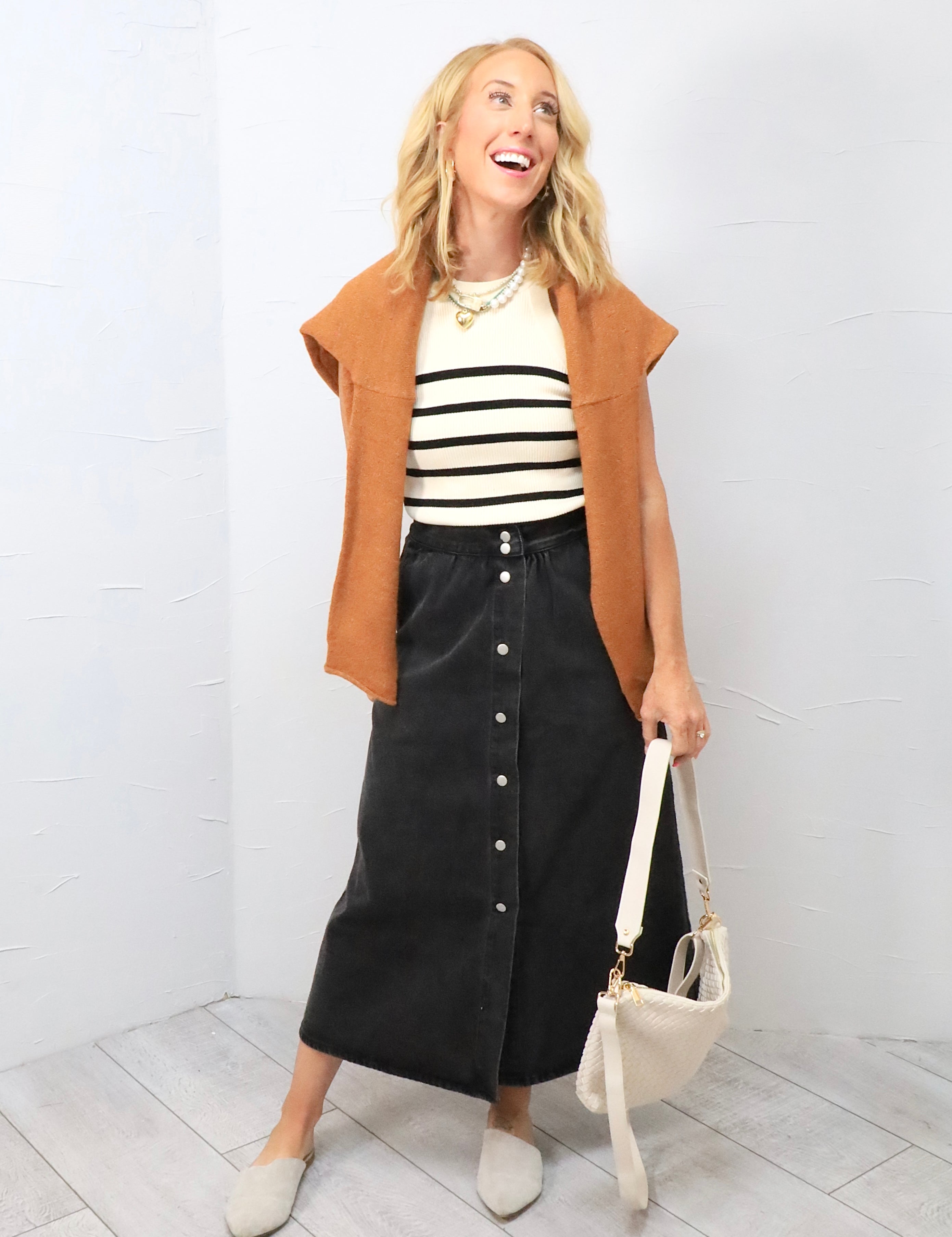 Georgina's Denim Skirt