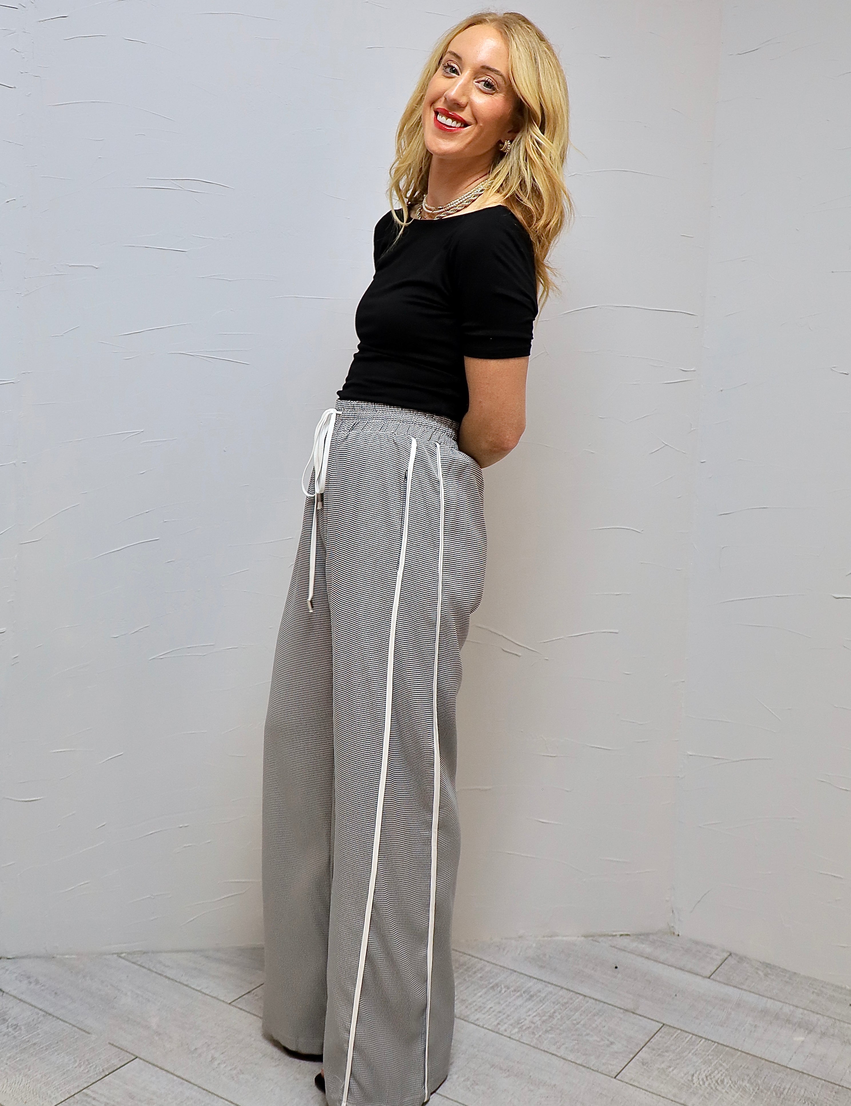 Melly Houndstooth Pant