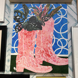 Cowgirl Pink & Planting Canvas