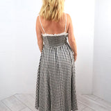 Simplistically Checkered Dress