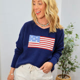 Americana Flag Crewneck