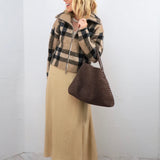 Jaques Plaid Sweater Jacket