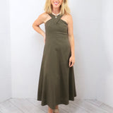 Backyard Linen Dress