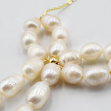 Bow and Pearl Necklace