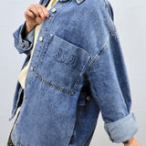 Natalie Denim Shacket