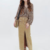 Lucille Leopard Top