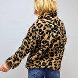 Shelly's Sherpa Leopard Fleece