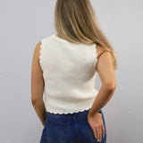 Aerie Scalloped Top