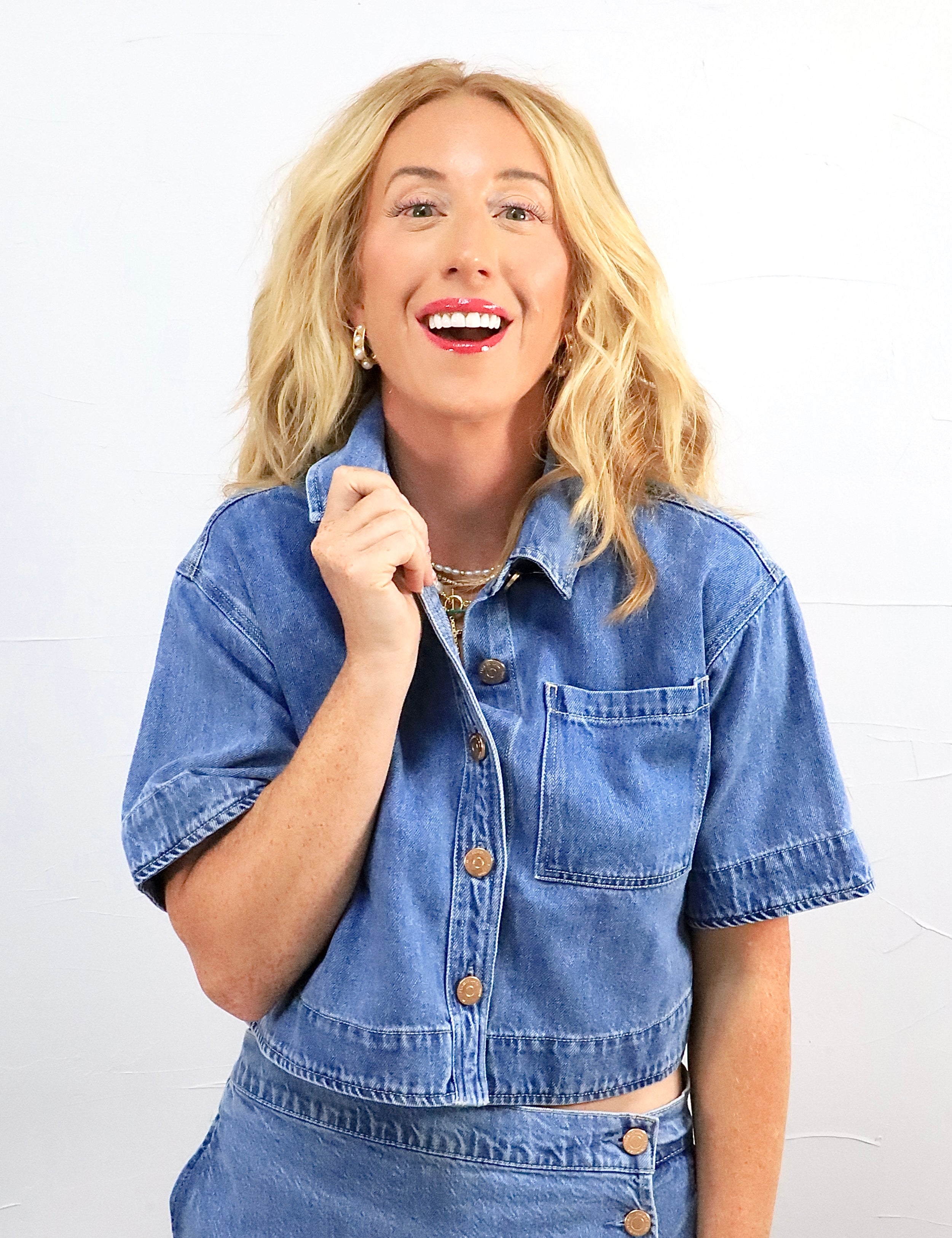 Teagan Cropped Shacket
