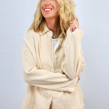 Cloudette Crinkled Lounge Top