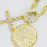 Gold Cross Jeremiah 29:11