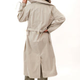 oversized trench jacket