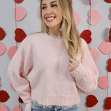 Falling For Lace Crewneck