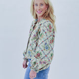 Quilted In Love Bomber Jacket