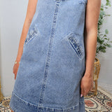 Mandy's Micro Studded Denim Dress