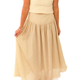 Tan ballerina skirt 