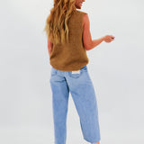 Fallin' For Toffee Sweater Vest