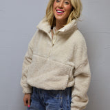 Teddy Sherpa Pullover