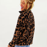 Shelly's Sherpa Leopard Fleece