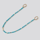 Beaded Turquoise Bag Charm