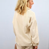 Cloudette Crinkled Lounge Top