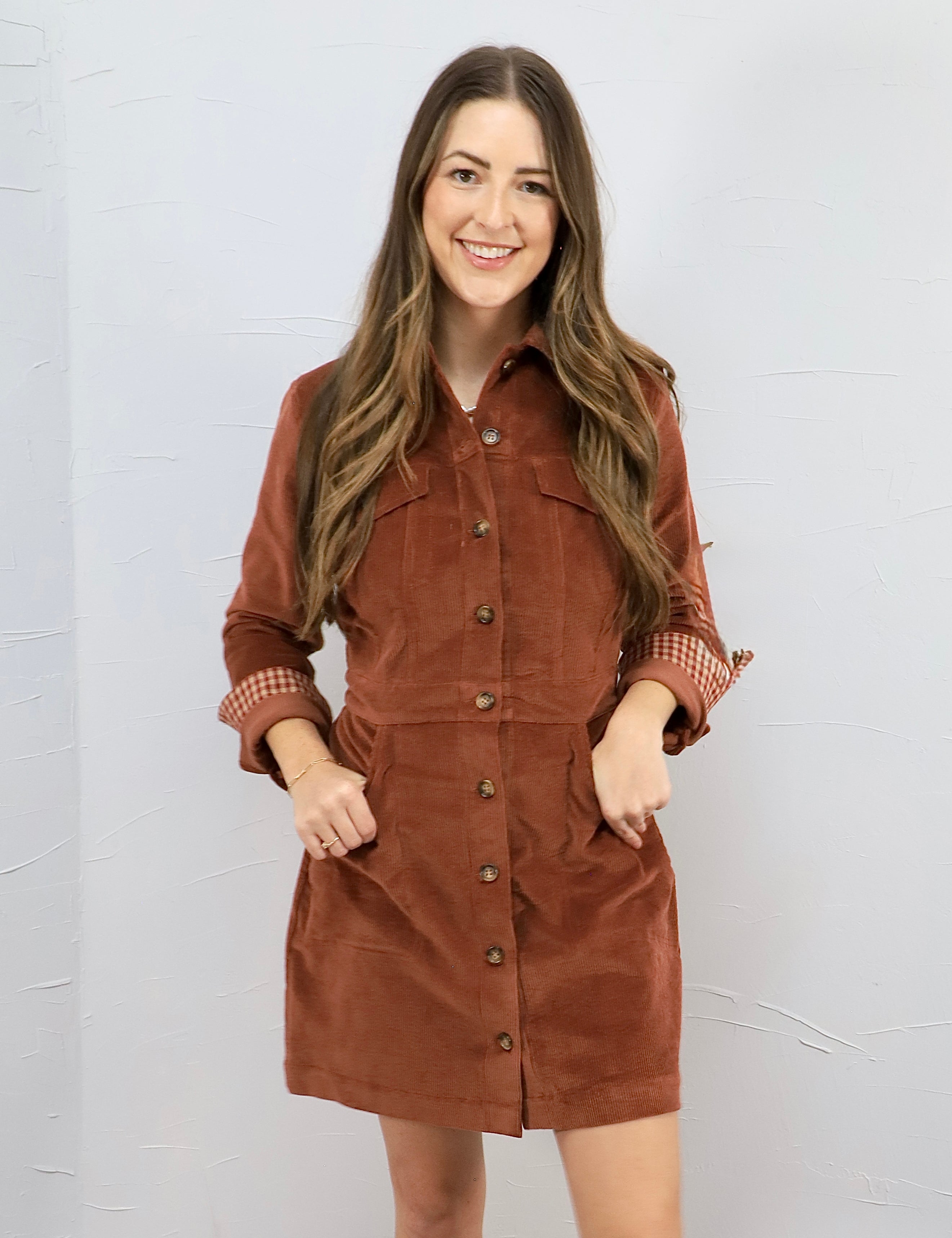 Collie's Corduroy Dress
