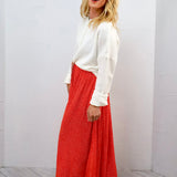 Petra's Polka Dot Skirt