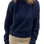 navy blue sweater 