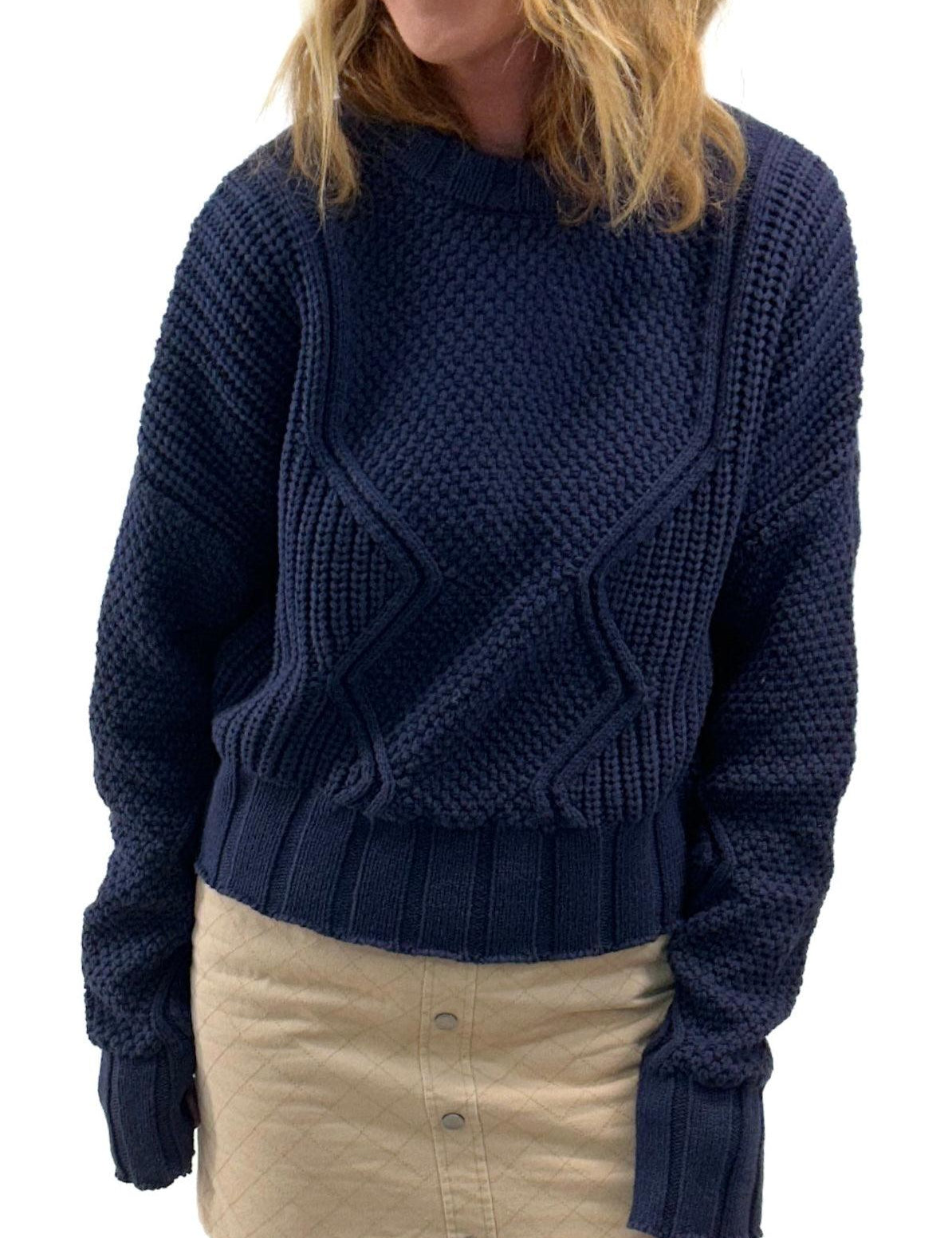 navy blue sweater 